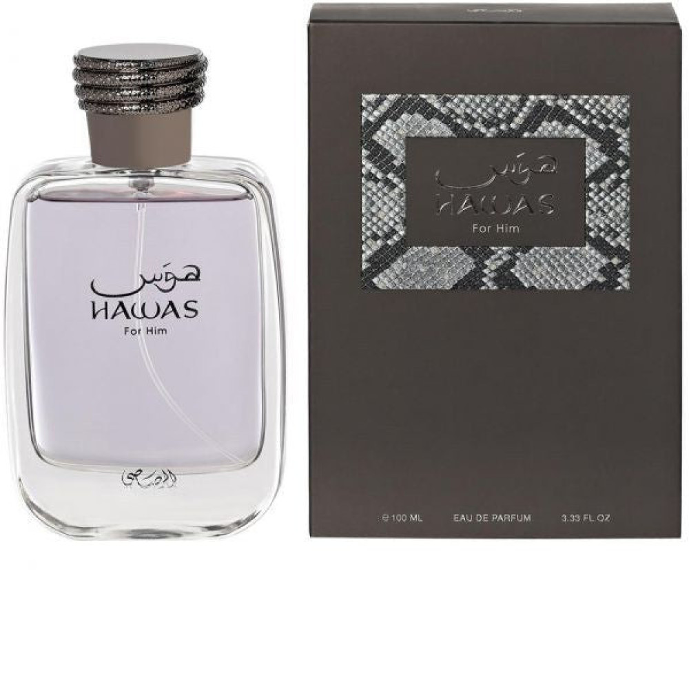Rasasi Hawas for Men , Eau de Parfum, 100 ML